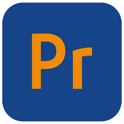 Multicolor Adobe Premiere Pro logo