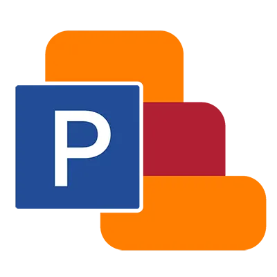 Multicolor Microsoft Project logo