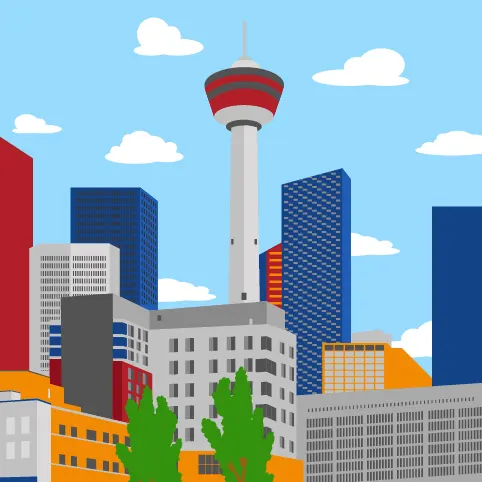 Image showing Calgary buildings