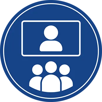 Three people surround a giant clipboard with a checklist on it