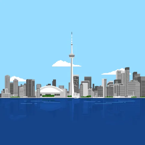 Image showing buildings in Toronto, ON